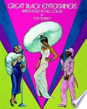 Great Black Entertainers Paper Dolls in Full Color