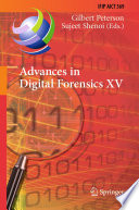 Advances in Digital Forensics XV Book