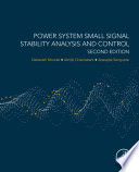 Power System Small Signal Stability Analysis and Control Book