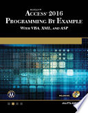Microsoft Access 2016 Programming By Example
