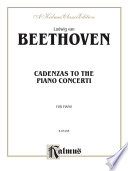 Cadenzas to the Piano Concerti