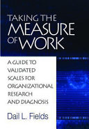Taking the Measure of Work Pdf