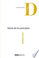 Book cover for TEORIA DE LOS PRINCIPIOS
