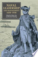 Naval Leadership and Management  1650 1950