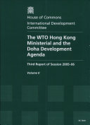 The WTO Hong Kong Ministerial and the Doha Development Agenda