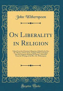 On Liberality in Religion
