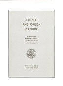 Science and Foreign Relations