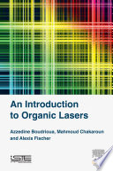 Book An Introduction to Organic Lasers Cover