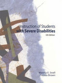 Instruction of Students with Severe Disabilities