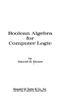 Boolean Algebra for Computer Logic