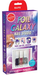 Foil Galaxy Nails