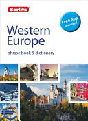 Western Europe - Berlitz Phrase Book and Dictionary