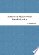 Impression Procedures in Prosthodontics