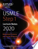 USMLE Step 1 Lecture Notes 2020  Behavioral Science and Social Sciences Book