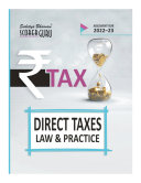 Direct Taxes Law & Practice Assessment Year - 2022-23