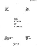 Echoes from the Gnosis: the hymns of Hermes. 1907