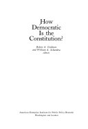How Democratic is the Constitution  Book