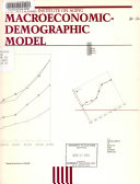 The National Institute on Aging Macroeconomic-demographic Model