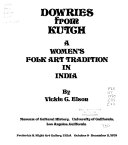 Dowries from Kutch