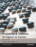 Probability   Statistics for Engineers   Scientists  Global Edition Book