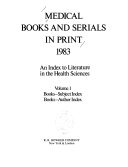 Medical Books And Serials In Print