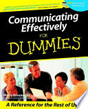 Communicating Effectively For Dummies Book