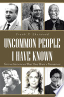 Uncommon People I Have Known Book PDF