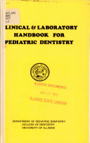 Clinical and Laboratory Handbook for Pediatric Dentistry