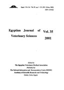 Egyptian Journal of Veterinary Science