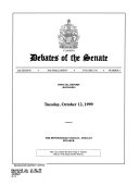 Debates Of The Senate Official Report Hansard 