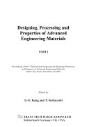 Designing  Processing and Properties of Advanced Engineering Materials
