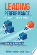 Leading Performance    Because It Can   t Be Managed