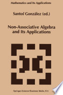 Non Associative Algebra and Its Applications