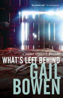 What's Left Behind Book Gail Bowen