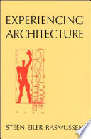 Experiencing Architecture  second edition Book