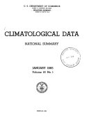 Climatological Data  National Summary
