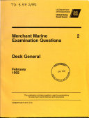 Merchant Marine Examination Questions