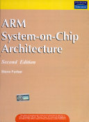 Arm System On Chip Architecture  2 E Book