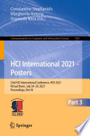 HCI International 2021   Posters