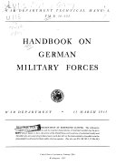 War Department Technical Manual
