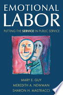 Emotional Labor  Putting the Service in Public Service Book PDF