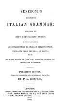 Veneroni's Complete Italian grammar