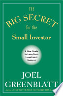 The Big Secret for the Small Investor Book PDF