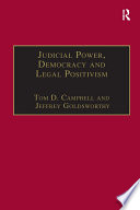 Judicial Power  Democracy and Legal Positivism