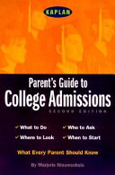 Parent's Guide to College Admissions