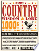 Old Time Country Wisdom   Lore Book PDF