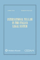 Tosi, Loris. diritto internazionale.; diritto tributario.; diritto fiscale internazionale.; Italia. Milano : [Padova] : 2023.
