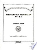 Fire Control Technician G 3   2 Book