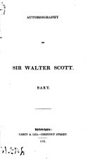 Autobiography of Sir Walter Scott