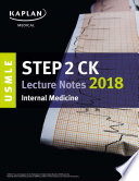USMLE Step 2 CK Lecture Notes 2018  Internal Medicine